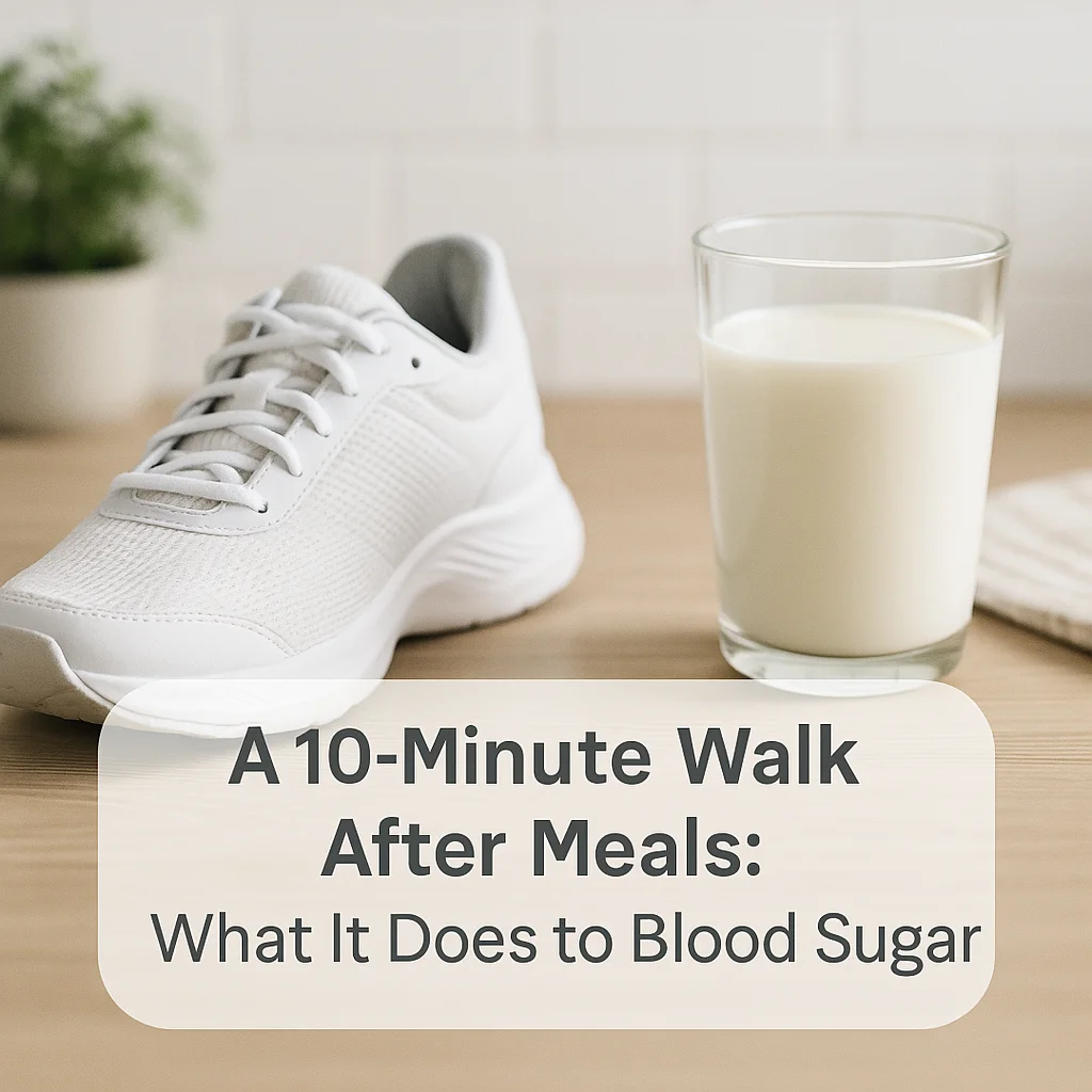 A 10-Minute Walk After Meals: What It Does to Blood Sugar