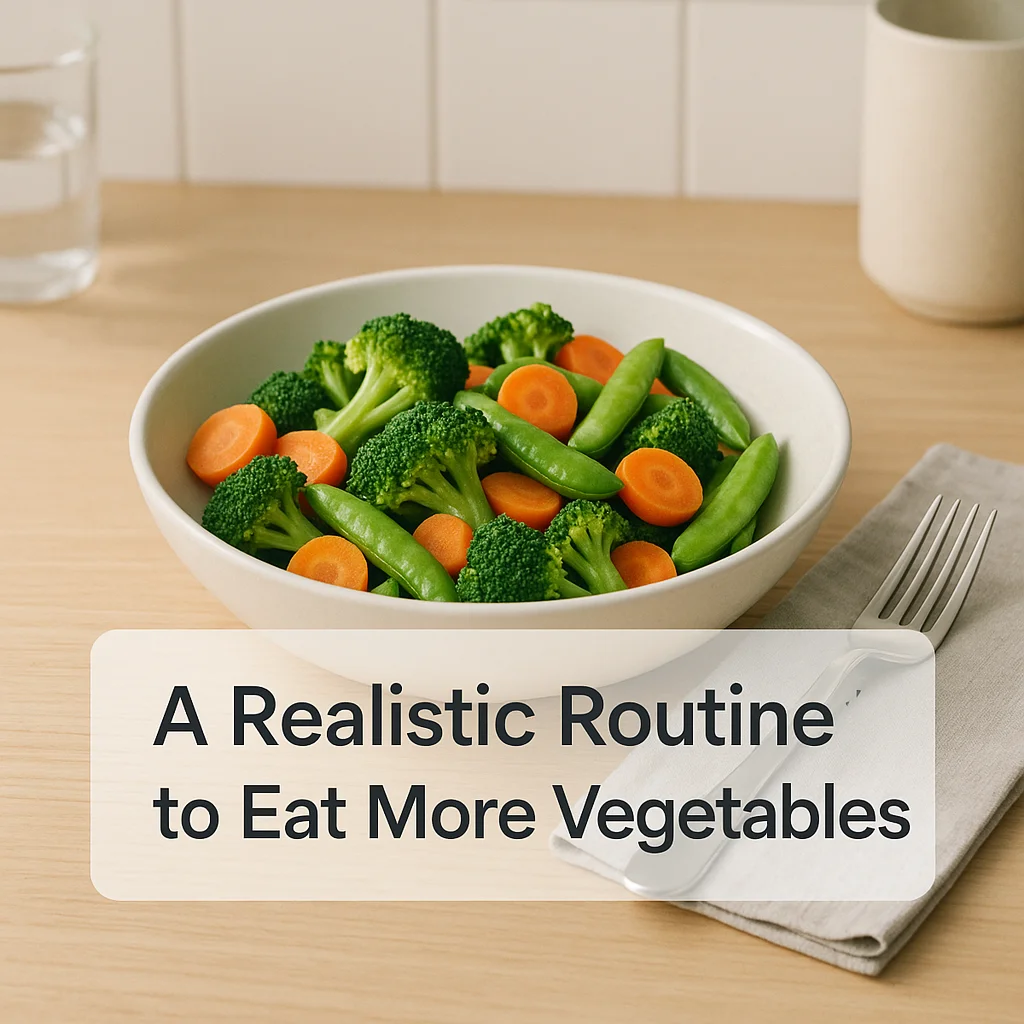 A Realistic Routine to Eat More Vegetables