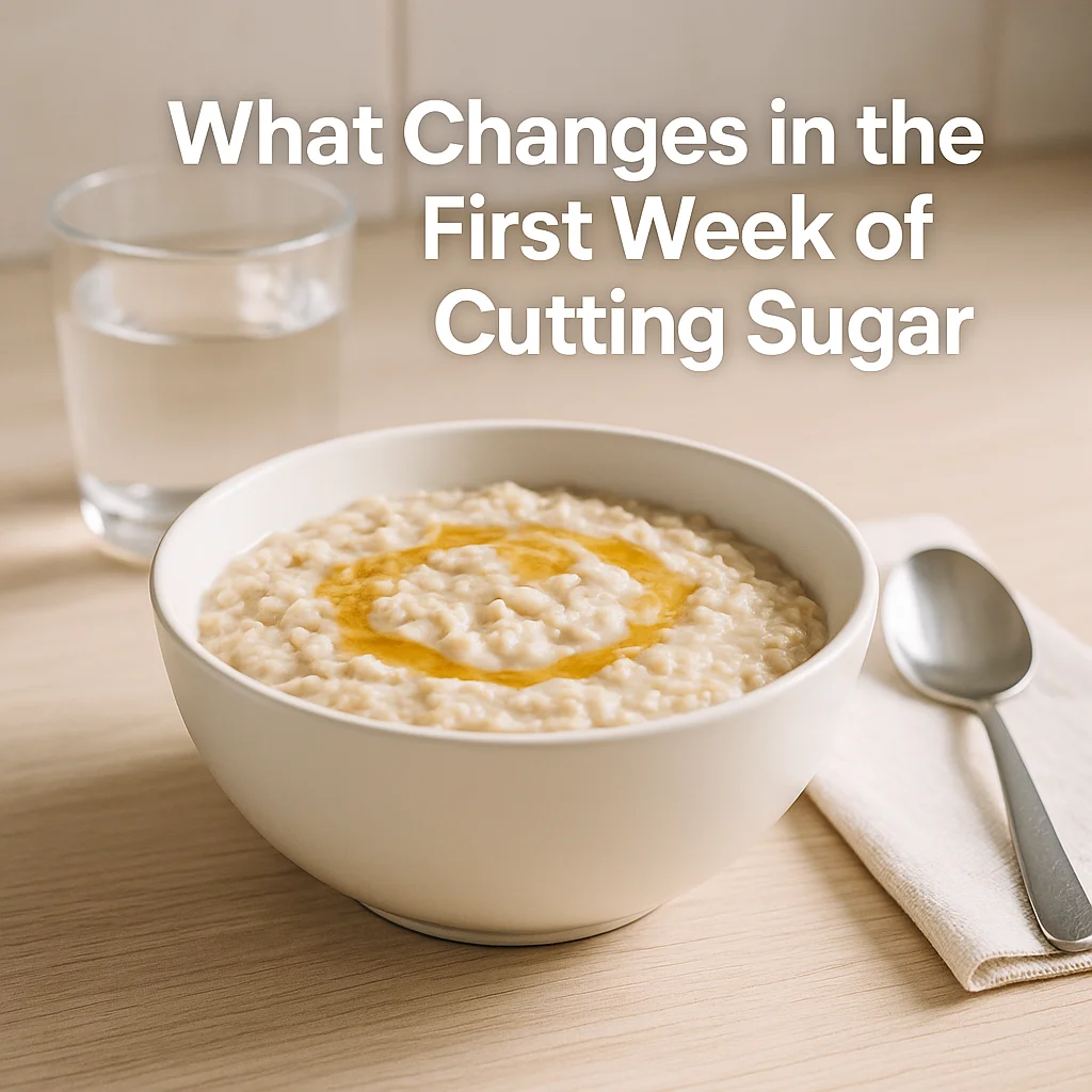 What Changes in the First Week of Cutting Sugar