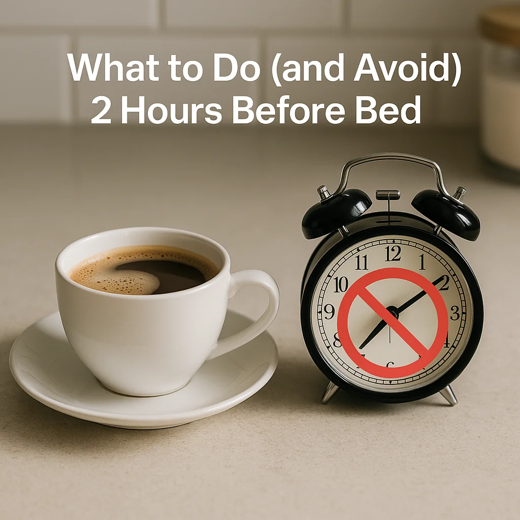 What to Do (and Avoid) 2 Hours Before Bed