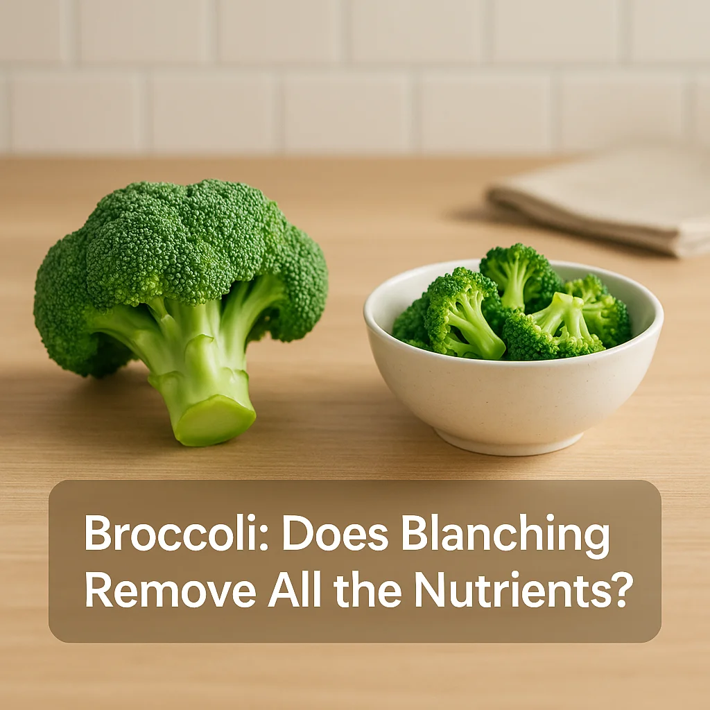 Broccoli: Does Blanching Remove All the Nutrients?
