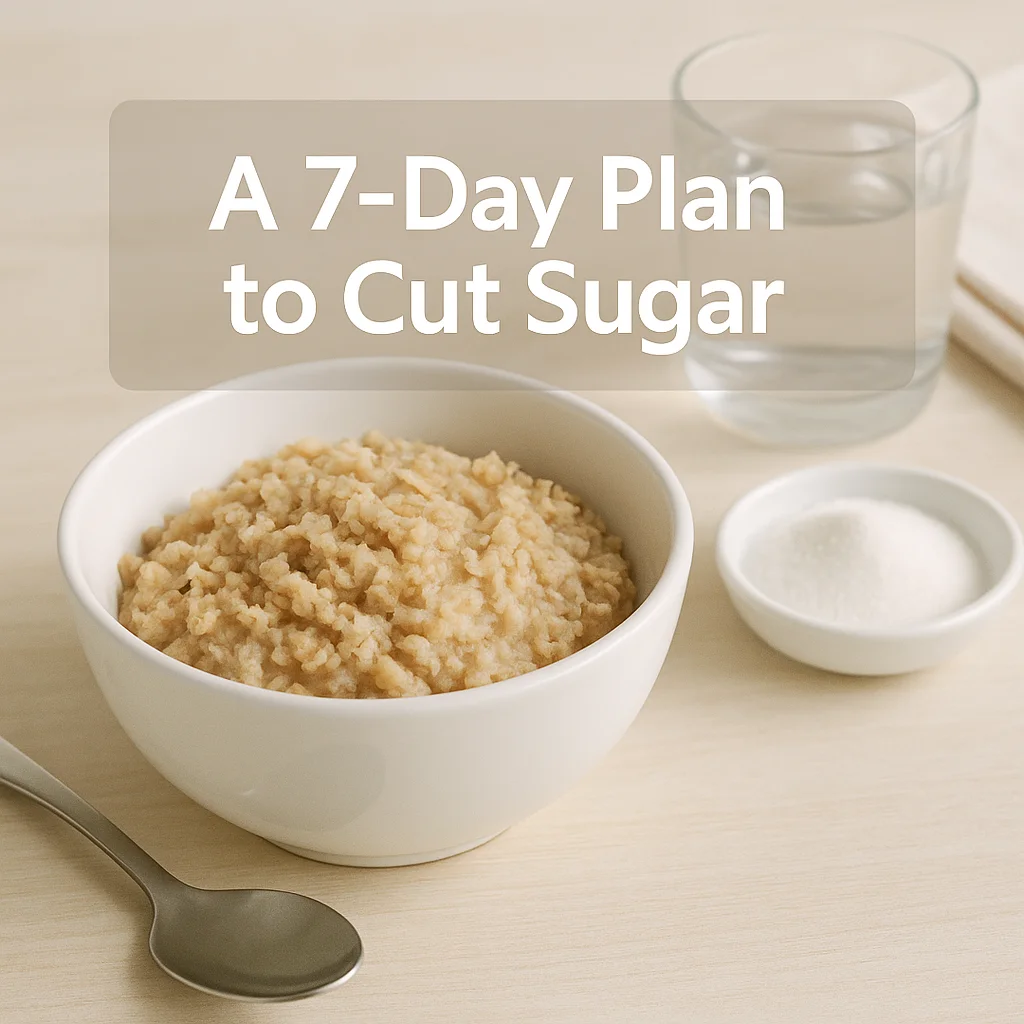 A 7-Day Plan to Cut Sugar