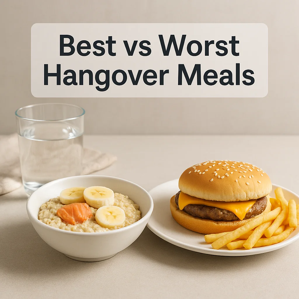 Best vs Worst Hangover Meals