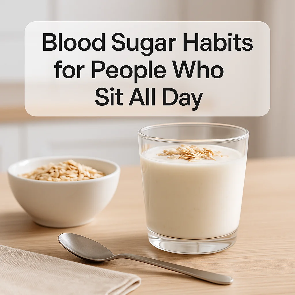 Blood Sugar Habits for People Who Sit All Day
