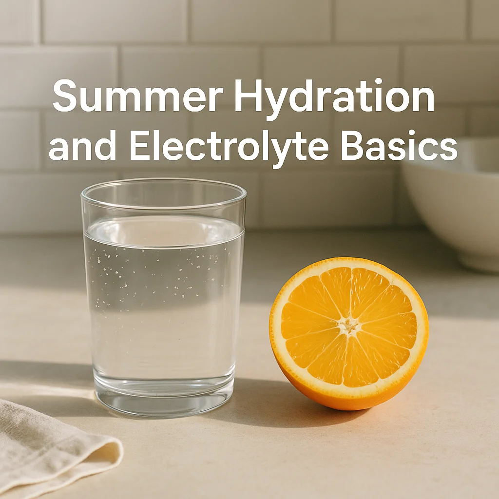 Summer Hydration and Electrolyte Basics