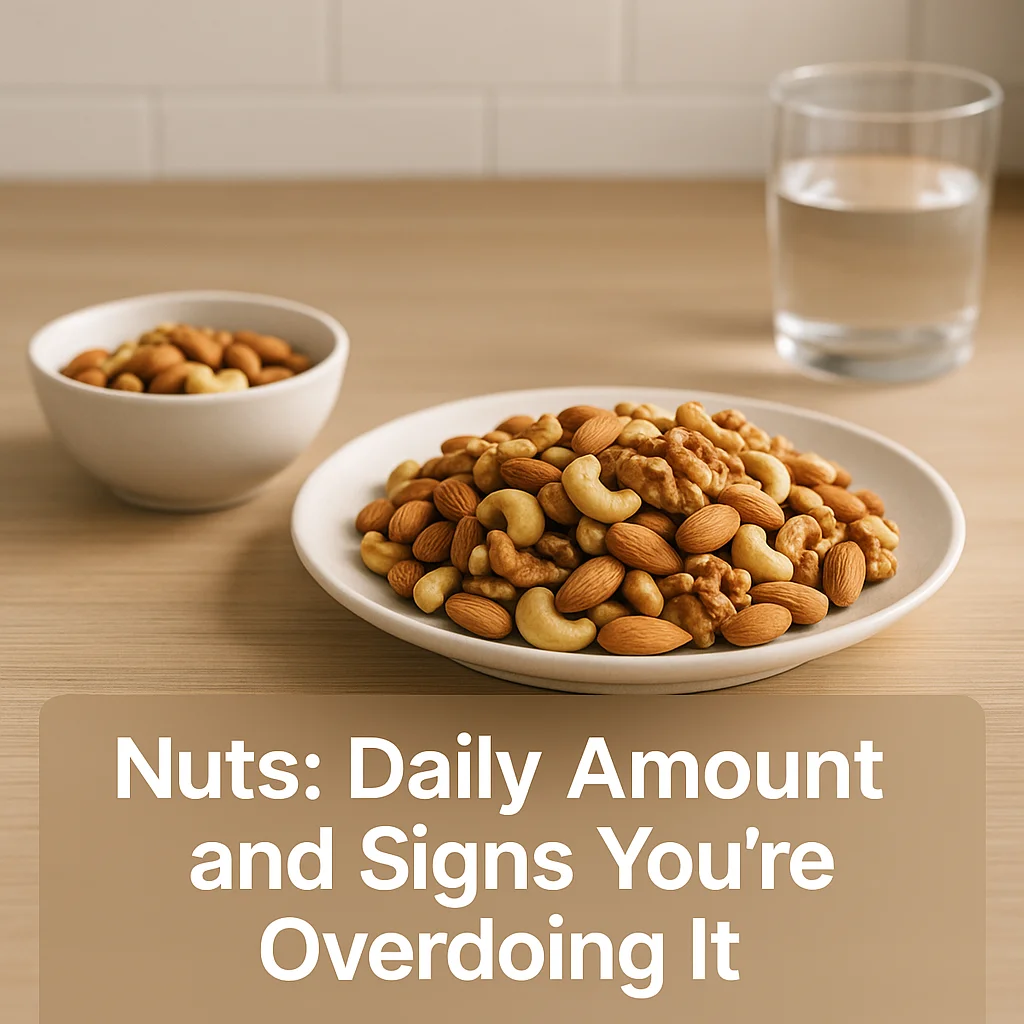 Nuts: Daily Amount and Signs You’re Overdoing It