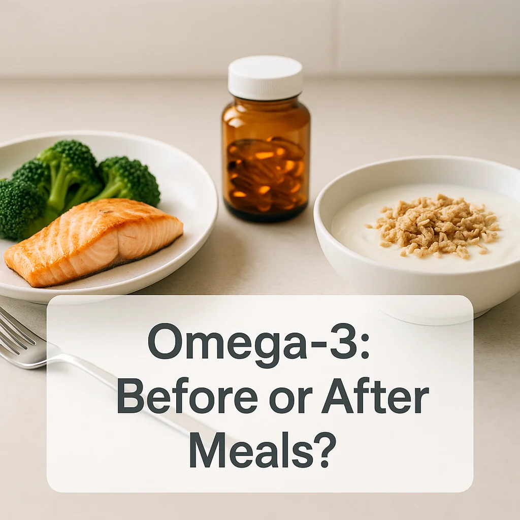 Omega-3: Before or After Meals?