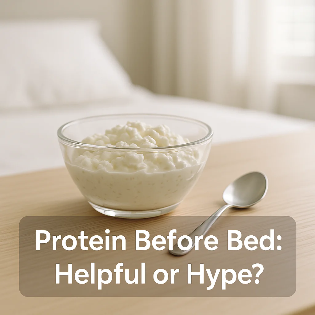 Protein Before Bed: Helpful or Hype?