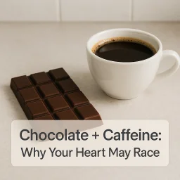 Chocolate Caffeine Why Your Heart May Race