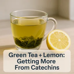 Green Tea Lemon Getting More From Catechins