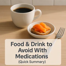 Foods To Avoid With Medications